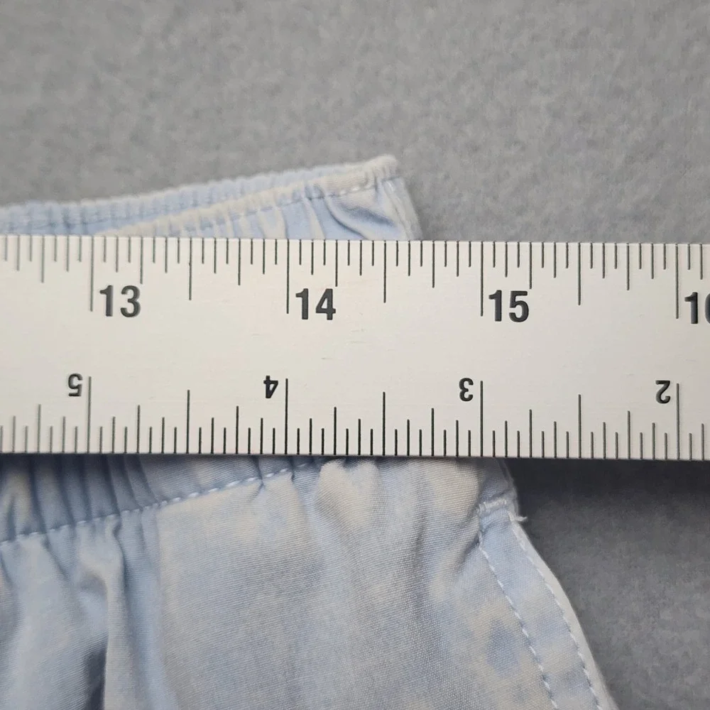 Chubbies Mens Blue Vintage wash Swim Trunks 5.5 Inch Inseam Size Medium